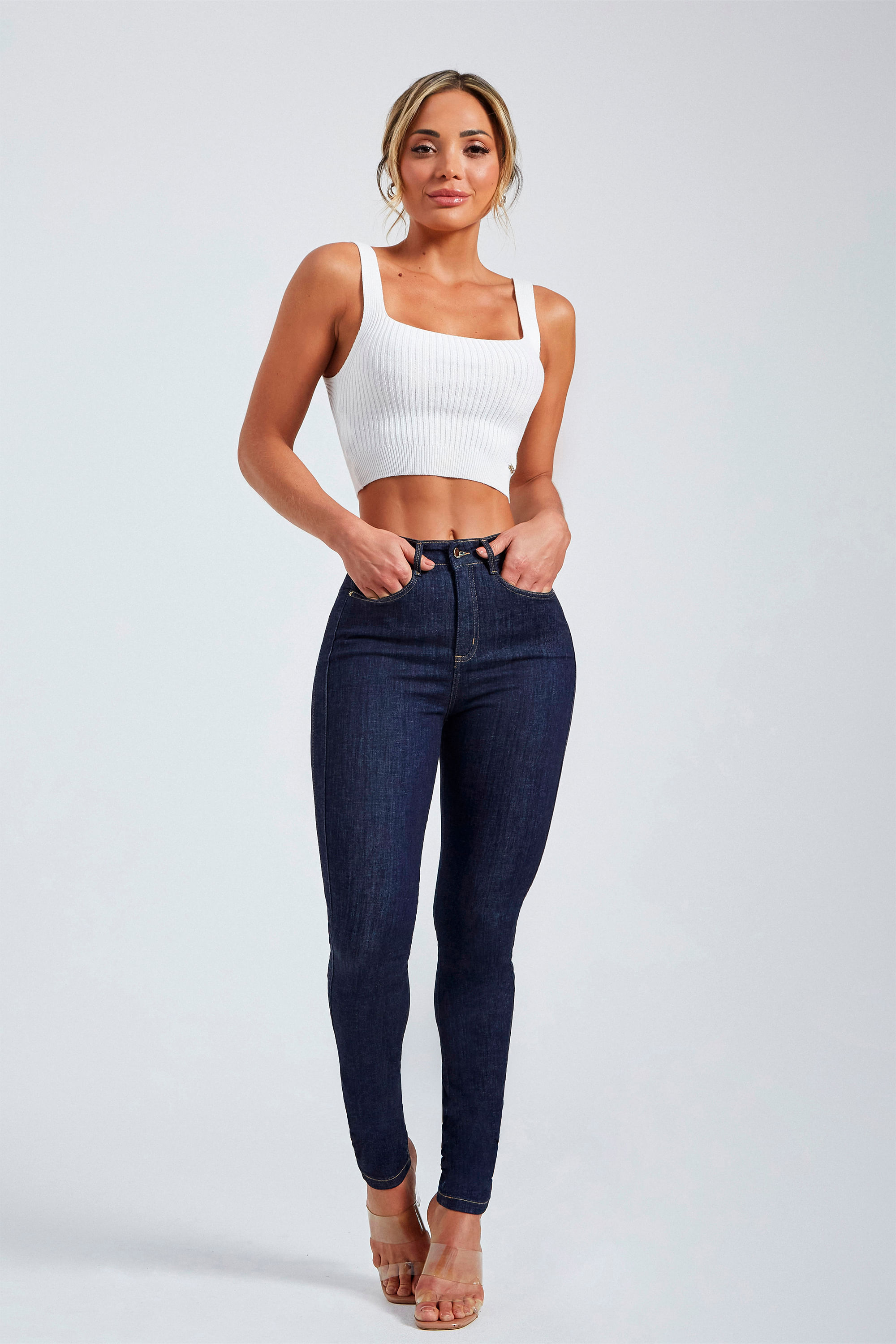 Calça Jeans Ultra Modeladora Mega Bumbum Fantástica - Modab